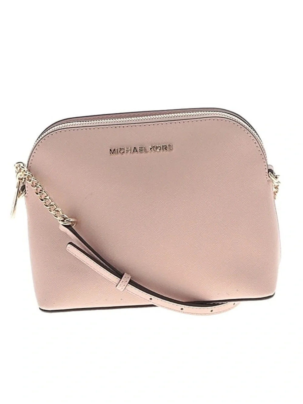 Michael Kors Light Pink Crossbody with Gold Hardware